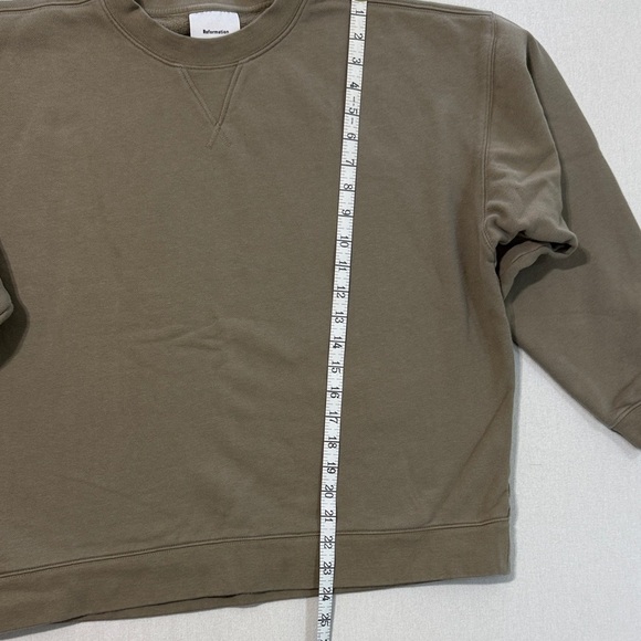 Reformation Olive Green Sweatshirt and Pants Set - Picture 4 of 12